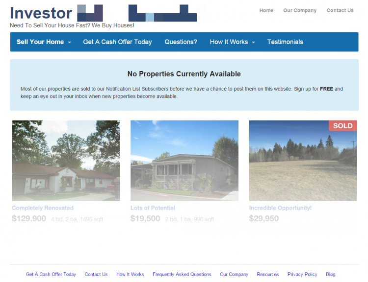 property page